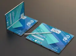 نخستین گوشی انعطاف پذیر ویوو در دنیای واقعی مشاهده شد