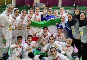 تیم ملی هندبال دختران ایران جهانی شدند