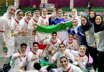 تیم ملی هندبال دختران ایران جهانی شدند