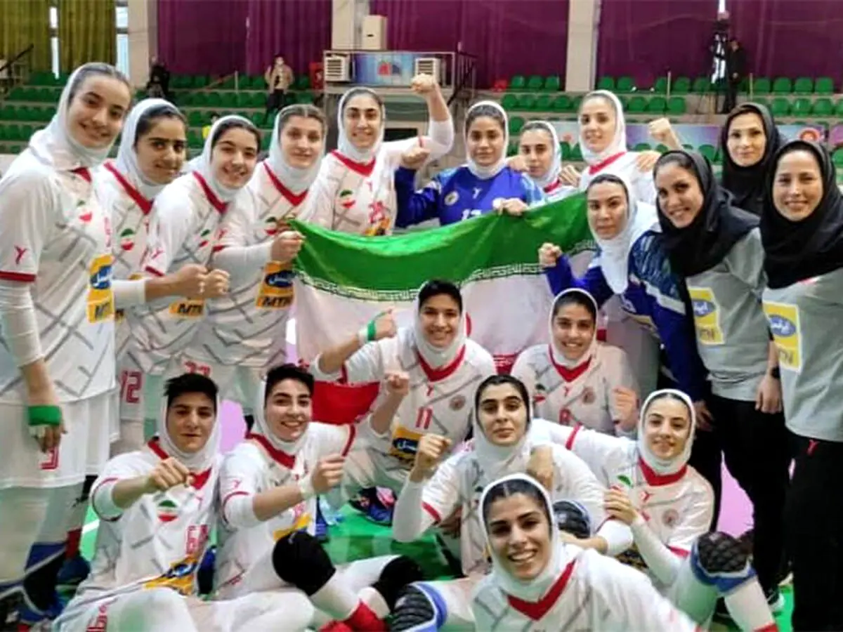 تیم ملی هندبال دختران ایران جهانی شدند