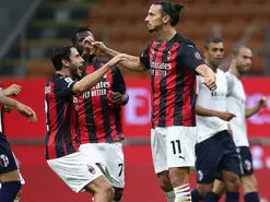 پخش زنده بازی میلان و بولونیا امشب (دوشنبه ۱۵ فروردین)