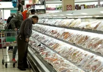 کاهش 50 درصدی مصرف گوشت در سال جدید
