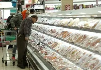 کاهش 50 درصدی مصرف گوشت در سال جدید