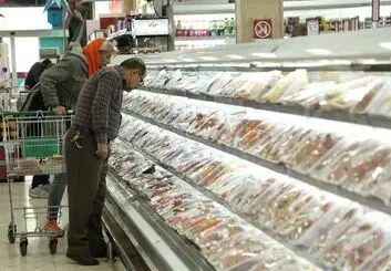 کاهش 50 درصدی مصرف گوشت در سال جدید