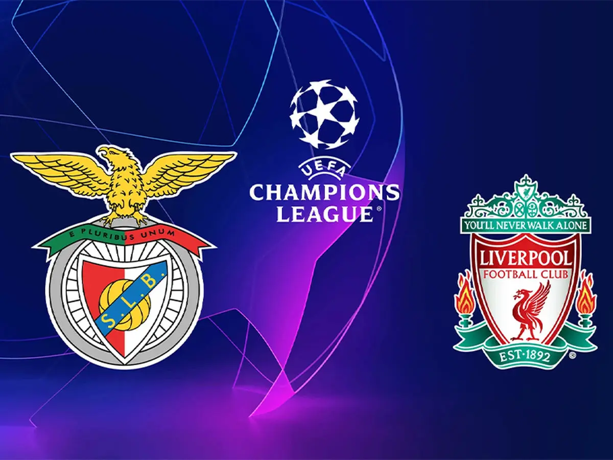 پخش زنده بازی بنفیکا و لیورپول امروز (سه شنبه ۱۶ فروردین)