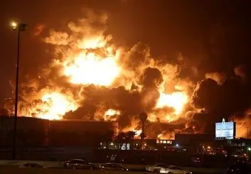 یمن آرامکو را کاملا سوزاند