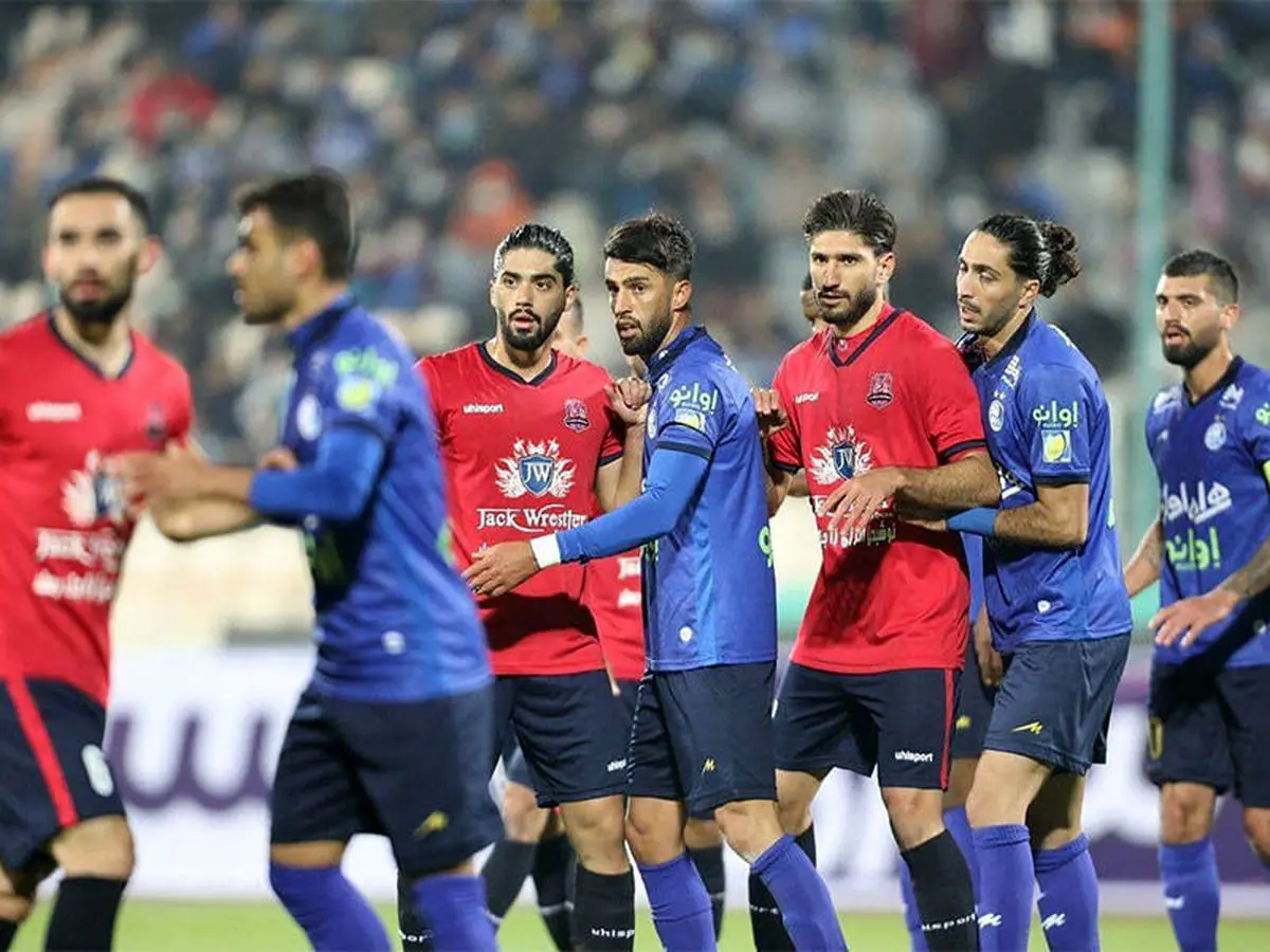 پخش زنده بازی استقلال و نساجی مازندران امروز (دوشنبه ۲۲ فروردین)