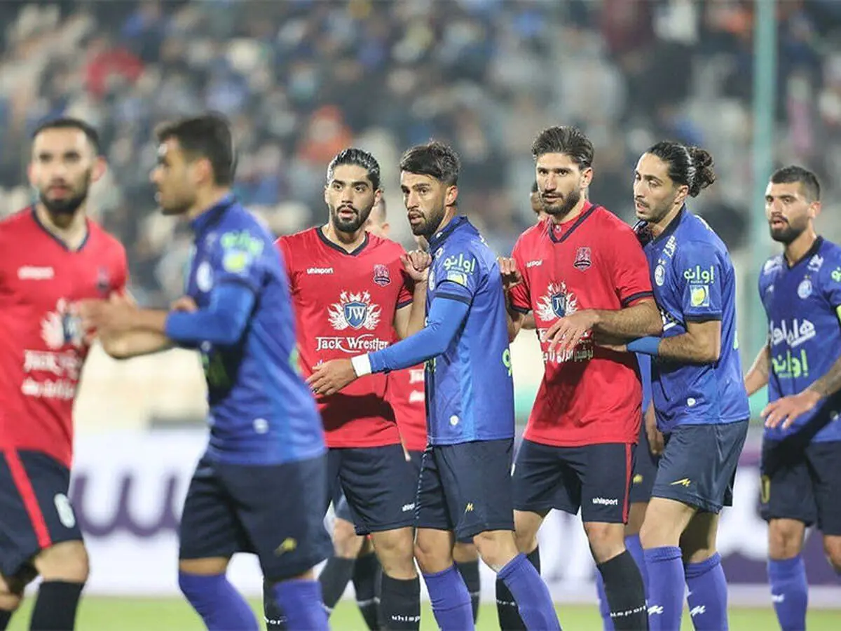 پخش زنده بازی استقلال و نساجی مازندران امروز (دوشنبه ۲۲ فروردین)