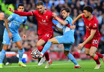 پخش زنده بازی لیورپول و منچستر سیتی امروز (شنبه ۲۷ فروردین)