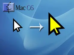 آموزش بزرگ کردن نشانگر ماوس در مک