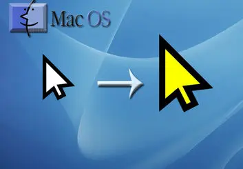 آموزش بزرگ کردن نشانگر ماوس در مک