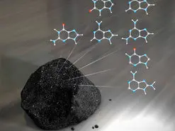 وجود مواد لازم ساخت دی‌ان‌ای در شهاب سنگ‌ها