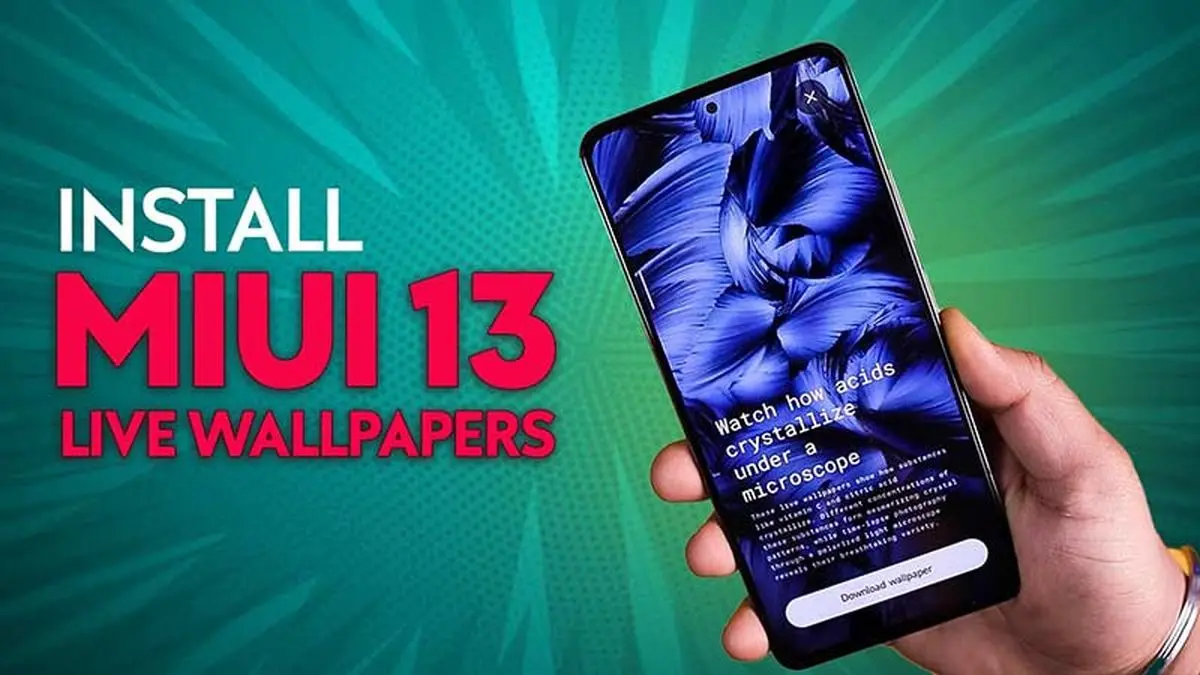 والپیپر متحرک شیائومی در رابط کاربری MIUI 13 را چطور فعال کنیم؟