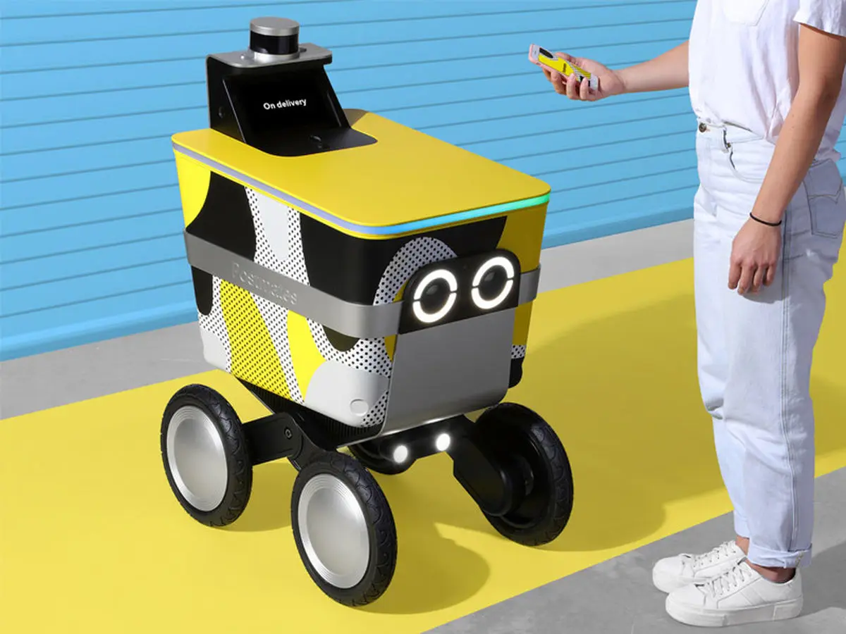 اوبر ربات‌ها را برای تحویل غذا می‌فرستد