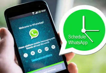 آموزش ارسال پیام زمانبندی شده در واتساپ بیزینس در ۳ مرحله