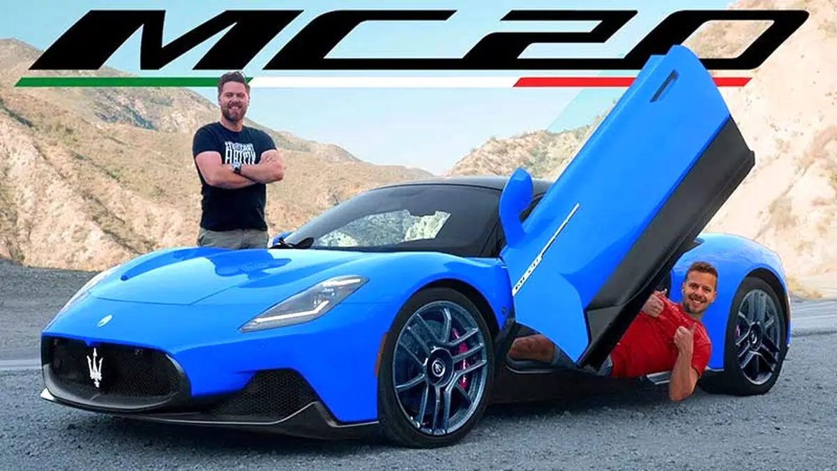 مشخصات فنی، قیمت و عکس های مازراتی MC20