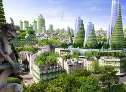 نماهایی عجیب از شهرهای هوشمند جهان تا سال 2050