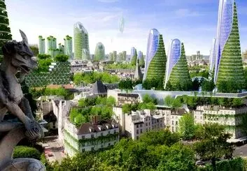 نماهایی عجیب از شهرهای هوشمند جهان تا سال 2050