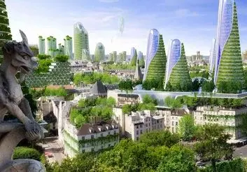 نماهایی عجیب از شهرهای هوشمند جهان تا سال 2050