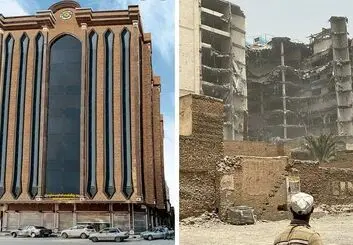 ساخت سازه ای شبیه به متروپل آبادان تنها در 29 ساعت