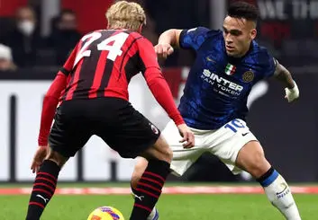 پخش زنده بازی اینتر و میلان امروز (سه شنبه ۳۰ فروردین)