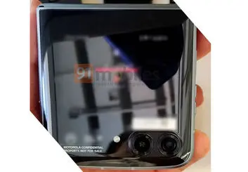 اولین عکس گوشی تاشوی موتورولا با مشخصات آن