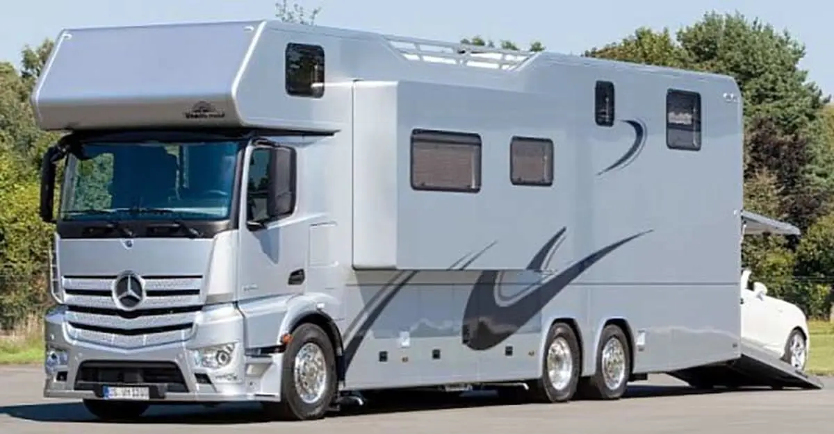 آشنایی با خانه سیار مرسدس بنز