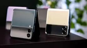 عکس های لورفته گوشی گلکسی Z Flip 4 سامسونگ
