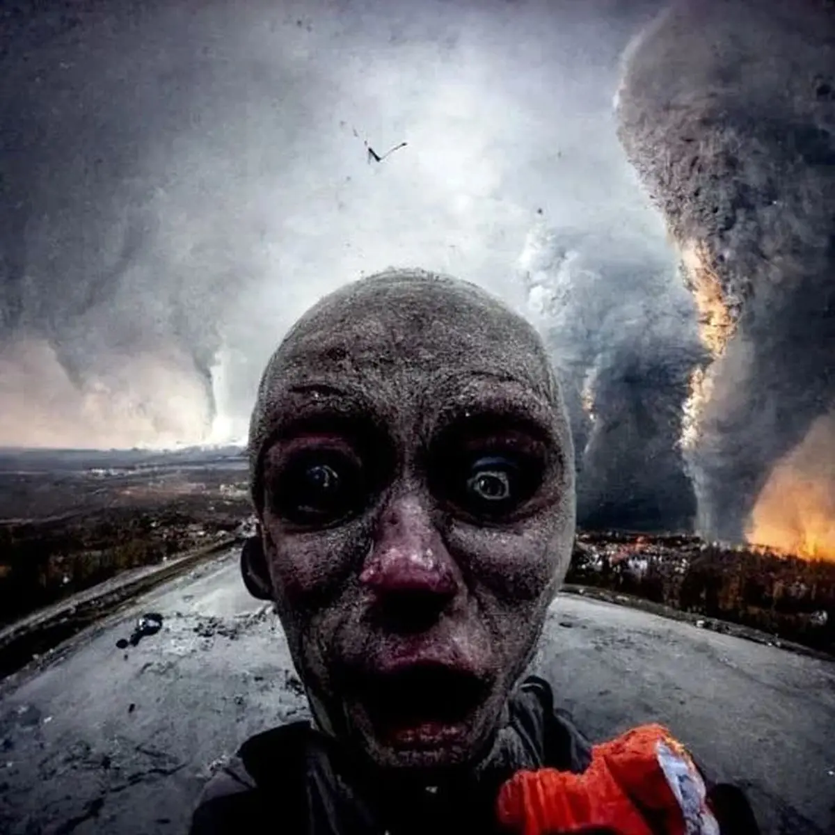 انتشار عکس آخرین سلفی های انسان در آخر الزمان توسط هوش مصنوعی