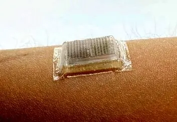 سونوگرافی از طریق یک چسب روی پوست!