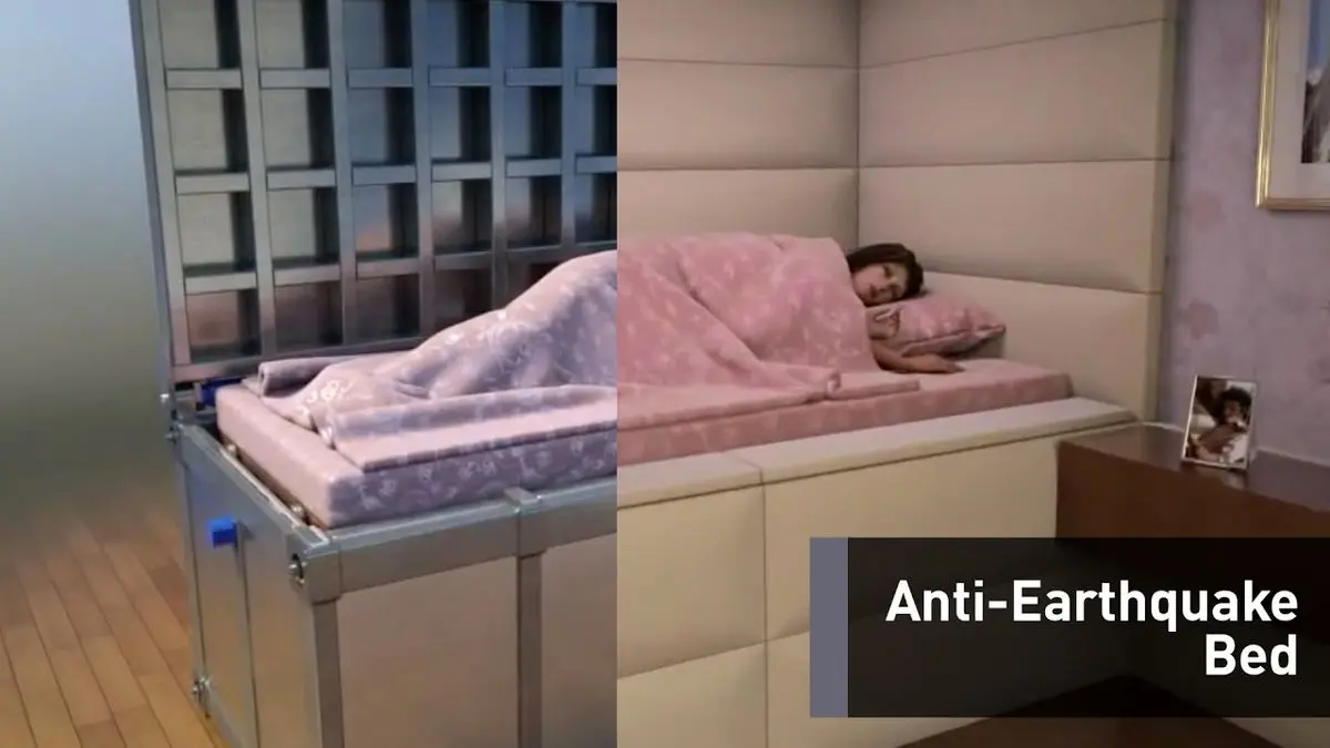 تخت خواب های ضدزلزله چطور کار می کنند؟