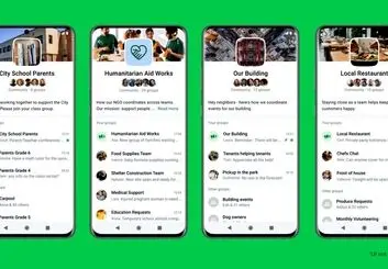 قابلیت Communities واتساپ فعال شد