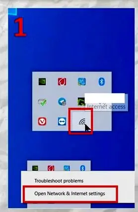 آموزش دیدن رمز وای فای در لپتاپ
