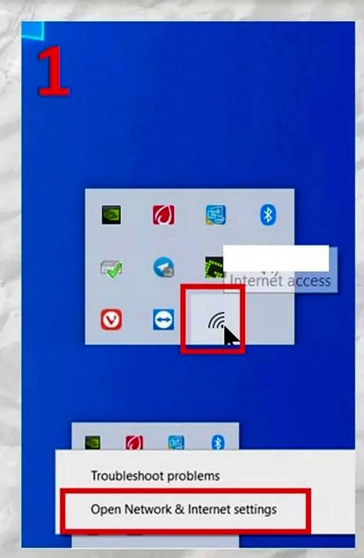 آموزش دیدن رمز وای فای در لپتاپ