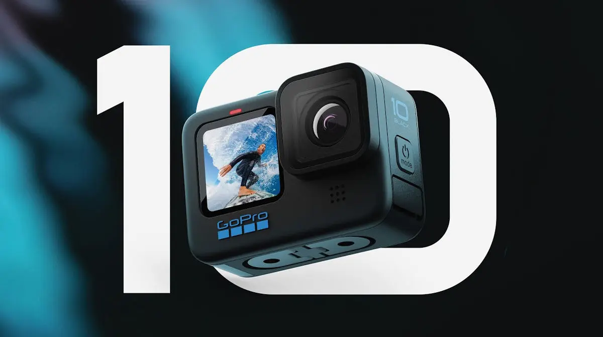 با دوربین حرفه ای gopro hero 10 مثل هالیوودی ها فیلم بگیرید