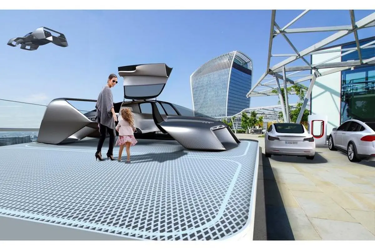 رونمایی از نمونه اولیه خودروی پرنده شرکت Urban eVTOL