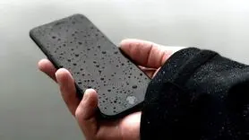 ایده جدید اپل برای استفاده از گوشی زیر باران