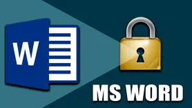 آموزش نحوه رمز گذاشتن روی فایل ورد (Microsoft Word)
