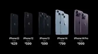 قیمت آیفون 14 و آیفون 14 پرو چقدر است؟