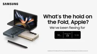 سامسونگ اپل را به خاطر آیفون 14 مسخره کرد