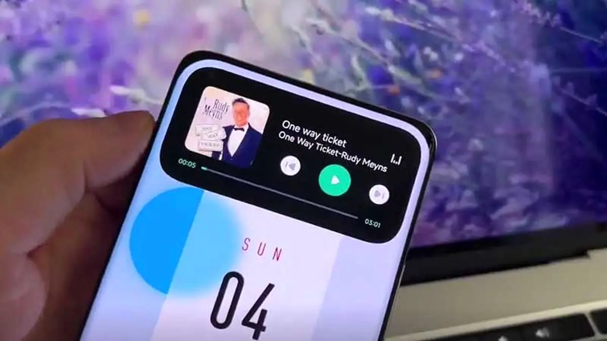 تم حالت Dynamic Island آیفون 14 پرو در گوشی‌های شیائومی