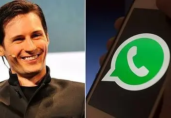 انتقاد تند مالک تلگرام از خطر بالقوه واتساپ برای کاربران