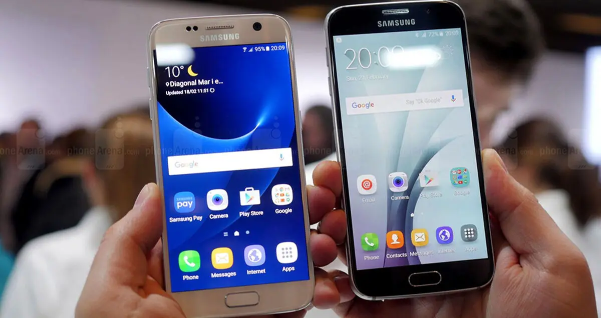 نگاهی کوتاه به تفاوت‌های کاربردی Galaxy s6 و Galaxy s7 از سامسونگ