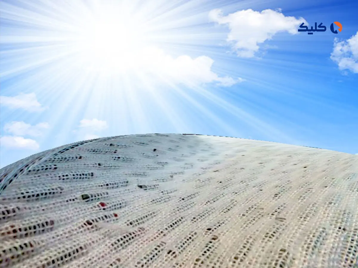 پارچه ای که انرژی خورشید را ذخیره می کند تا با آن موبایلتان را شارژ کنید