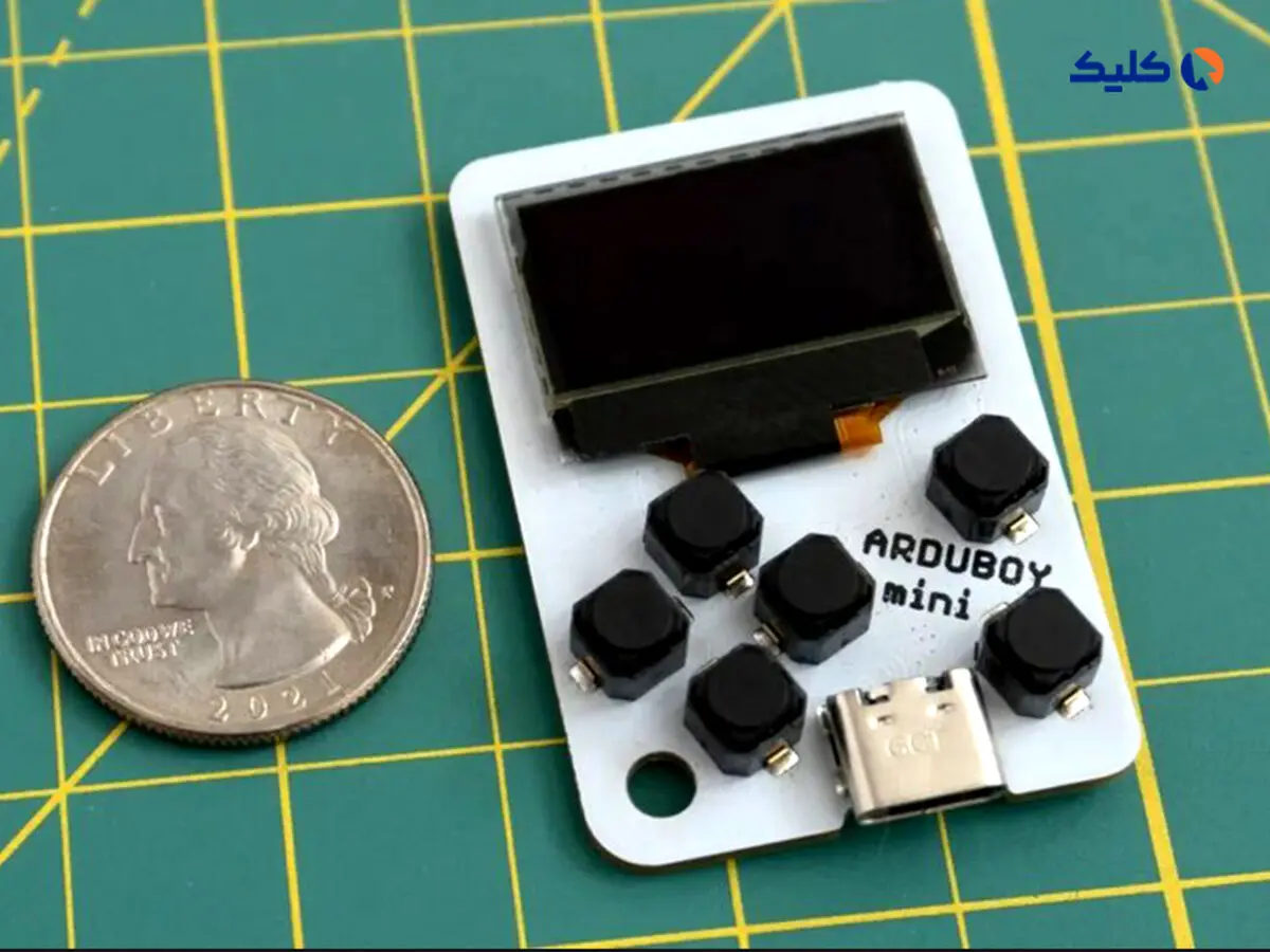 Arduboy Mini کوچک‌ترین کنسول گیمینگ دستی