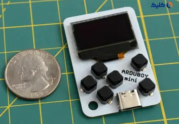 Arduboy Mini کوچک‌ترین کنسول گیمینگ دستی