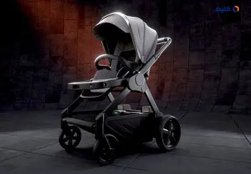 کالسکه هوشمندی که نوزاد را می خواباند