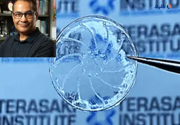 ساخت لنز تماسی که از خشکی چشم جلوگیری می‌کند