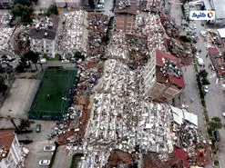 برآورد خسارت زلزله ترکیه با استفاده از نور