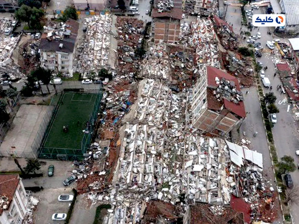 برآورد خسارت زلزله ترکیه با استفاده از نور